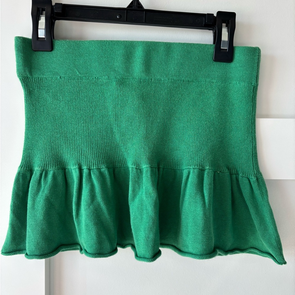 Knit Mini Skirt